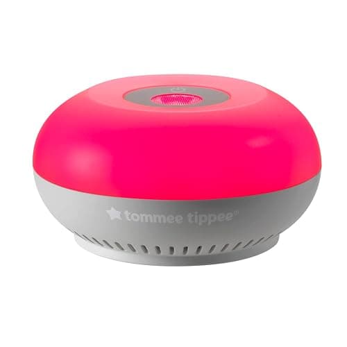 Tommee Tippee Dreammaker Baby Sleep Aid Developed with Scientists to Help Babies Sleep Better, Pink Noise like White Noise Machine, Red Night Light, Intelligent Cry Sensor - Image 1