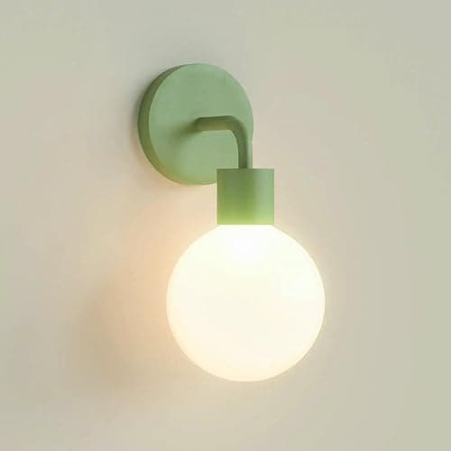 Poplight Wireless Wall Sconce (Shark Tank) Rechargeable & Dimmable LED Light w/App Control & Damage-Free Install, Moveable Modern Ambient Lighting for Elegant Home & Bedroom Decor | Sage Green - Image 1