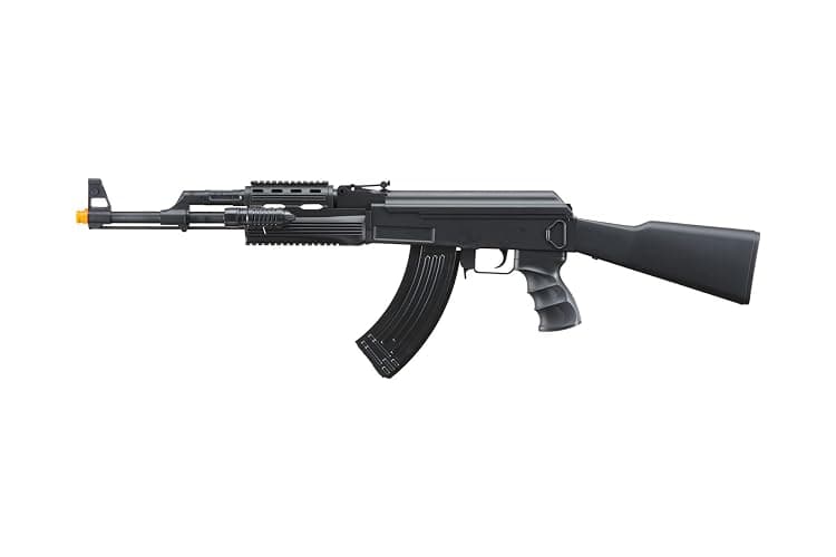 Airsoft Tactical AK47 Spring Airsoft Gun with Laser & Flashlight (390 FPS) - Image 1