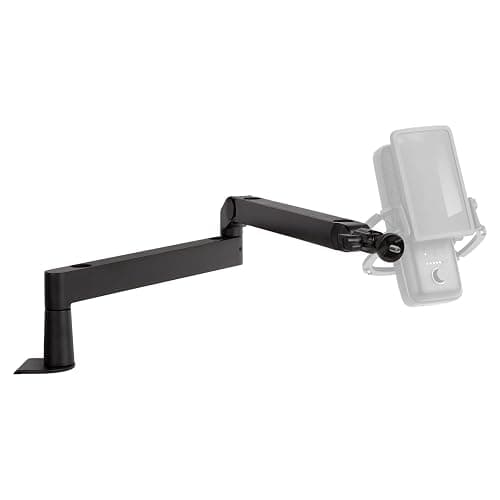 Elgato Wave Mic Arm LP - Premium Low Profile Microphone Arm with Cable Management Channels, Desk Clamp, Versatile Mounting, and Fully Adjustable – For Podcasting, Streaming, Gaming, and Home Office - Image 1