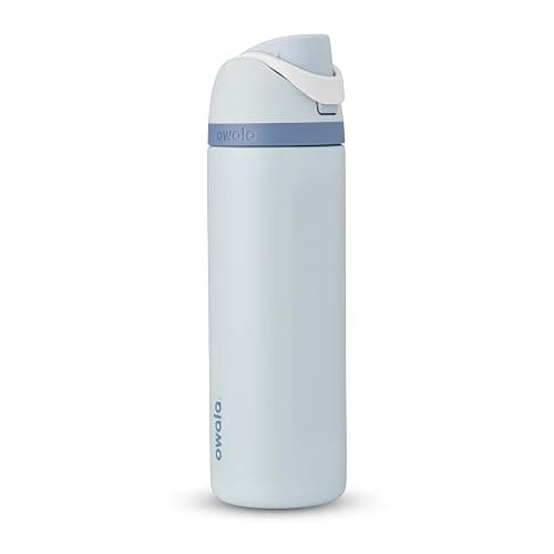 Owala Disney Princess FreeSip Insulated Stainless Steel Water Bottle with Straw for Sports and Travel, BPA-Free Sports Water Bottle, 24 oz, Cinderella - Cinderella - Disney Princess - Image 1