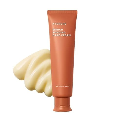 AYUNCHE Enrich Bonding Leave-In Cream 5.0 fl oz – Bond Repair, 392°F Heat Protection, Anti-Frizz & Hydrating Treatment for Fine, Dry & Damaged Hair - Image 1