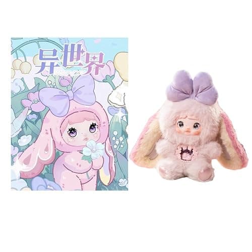 Nommi Blind Box V6 Fantasy World Series Sheep Plush Keychain Pendant Kawaii Nommi Plushie Vinyl Figure Mystery Box Cute Xmas Gift (1 Pack Random) - Image 1