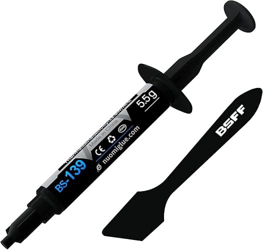 BSFF Thermal Paste, 5.5g with Toolkit CPU Paste Thermal Compound Paste Heatsink for IC/Processor/CPU/All Coolers, Carbon Based High Performance - Image 1