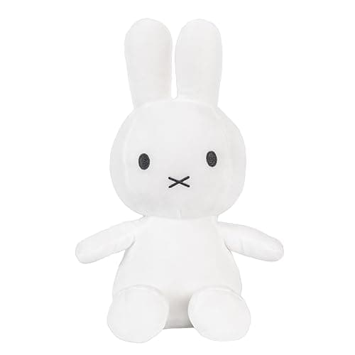 Kids Preferred Miffy Plush Toy, 14 Inch Sitting Dutch Bunny Plush by Dick Bruna, Soft Boa Rabbit Bunny Stuffed Animal Plushie Doll for Girls and Boys - Image 1