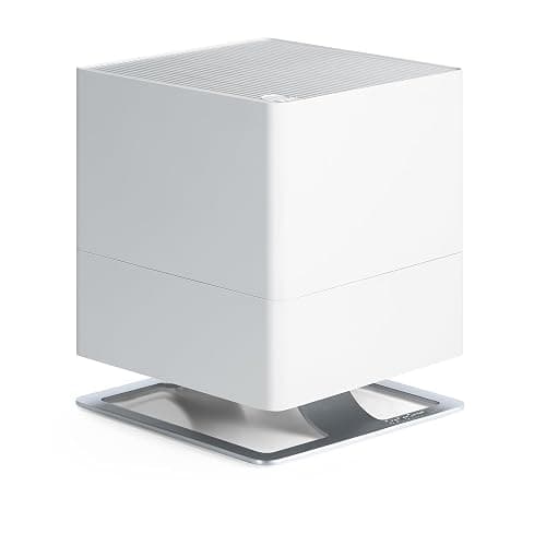 Stadler Form Humidificateur d'air Oskar, économie d'énergie pour pièces jusqu'à 50 m², vaporisateur avec arrêt automatique et mode nuit, LED à intensité variable, très silencieux, blanc - Image 1