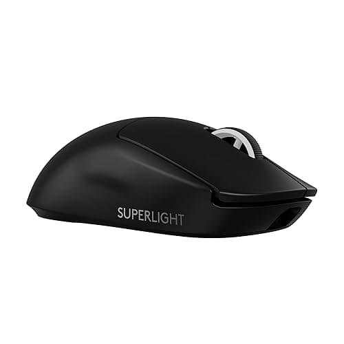 Logitech G PRO X SUPERLIGHT 2 Wireless Gaming Mouse, 60g Pro-Grade with 5 Programmable Buttons, 44k DPI Sensor, 8kHz Report Rate, USB-C Charging for PC/Mac - Black - Image 1