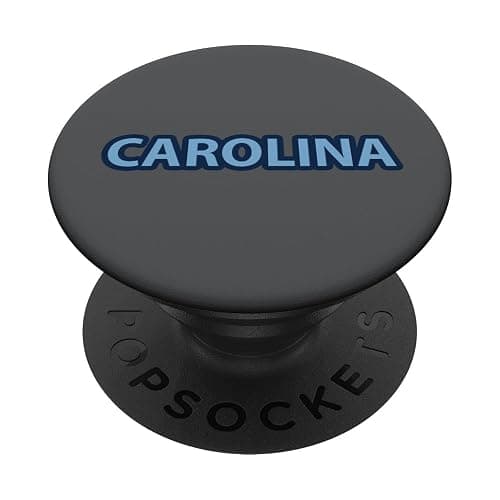 Carolina Popsocket PopSockets PopGrip: Swappable Grip for Phones & Tablets PopSockets Adhesive PopGrip - Image 1