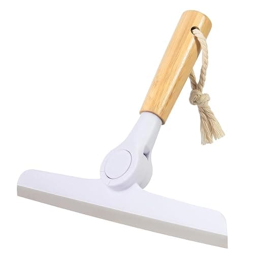 Window Squeegee for Glass Doors,All-Purpose 9.7” Window Cleaning Squeegee, Handheld for Windows, Car Windshields & More,Grey (9.5" Shower Squeegee) - Image 1