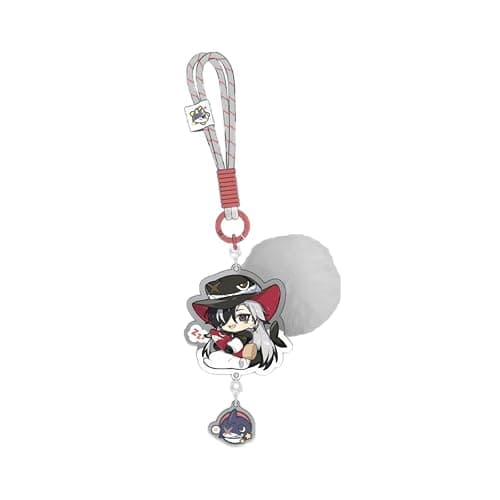 Bahomu Anime Acrylic Keychain, Boys' Dormitory Series Hanging Ornaments for Honkai Star Rail, Collectable Kawaii Keychain - Image 1
