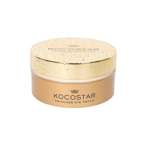 KOCOSTAR Princess Eye Patch Gold - 30 Pairs Korean Eye Pads Against Dark Circles, Wrinkles, Fine Lines with 24K Gold, Niacinamide, Lavender Oil - Gentle Anti-Ageing Eye Patches, Pads for All Skin - Image 1