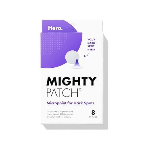 Hero Cosmetics Mighty Patch Micropoint™ for Dark Spots - Post-Blemish Dark Spot Patch with 395 Micropoints, Dermatologist Tested and Non-irritating (8 Count) - Image 1