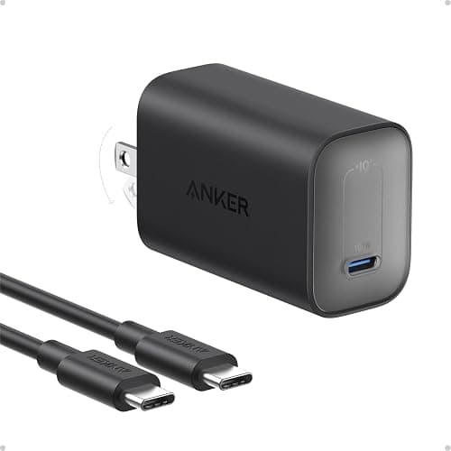 Anker Nano Charger, 100W Foldable Type C Charger for iPhone 17 Series, and All USB C Devices, 6FT USB-C Cable Included, Compatible with MagSafe - Image 1