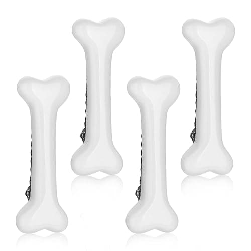 WLLHYF 4 Pieces Bone Hair Clip Skull Skeleton HairPins Side Hair Clip Cosplay Costume Decorative Hair Pins Clips Accessories Barettes for Women Girls - Image 1