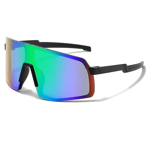 JOVAKIT Kids Baseball Sunglasses for Boys Girls Age 3-13, Youth Baseball Sun Glasses UV400 Sports Cycling Shades - Image 1