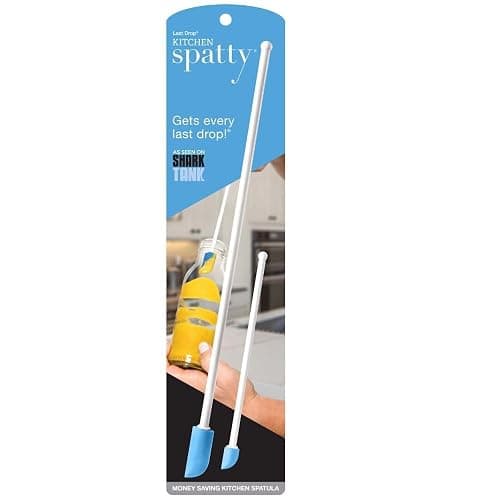 Spatty Daddy Kitchen Spatula Set (6 and 12 Inch Blue) Shark Tank, Christmas Stocking Stuffers, Kitchen Gadgets, Kitchen Utensils, Adult Stocking Stuffers, Gifts for Mom and Grandma, Cooking Gifts - Image 1