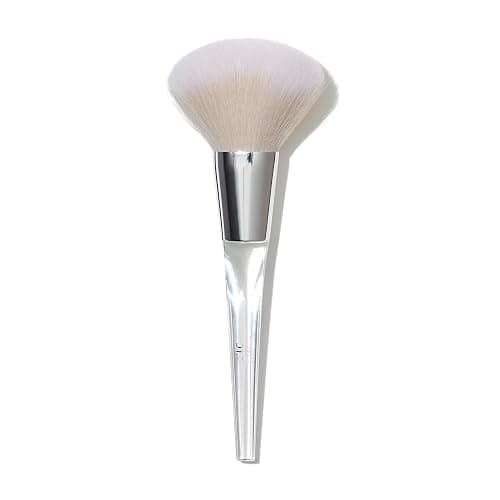 e.l.f. Precision Powder Brush, Large Shaped Makeup Brush For Pressed & Loose Powder, Bronzer, Highlighter & Blush, Vegan & Cruelty-Free - Image 1