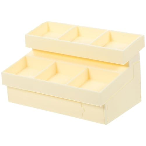 Gadpiparty 1/12 Scale Miniature Vegetable & Fruit Stand - Dollhouse Supermarket Shelf with Realistic Details - for Mini Kitchen, Grocery Store Display, and DIY Dollhouse Accessories - Image 1