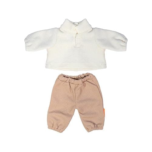 Miniland - Clothes for 38 cm Doll, Clothing Accessory for Dolls, Mid-Season Sweater and Pants - Image 1