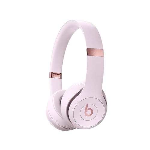 Beats Solo 4 - Wireless On-Ear Bluetooth Headphones, Up to 50-Hour Battery Life, Ultra-Lightweight Comfort, Powerful and Balanced Sound, Apple & Android Compatible - Cloud Pink - Image 1