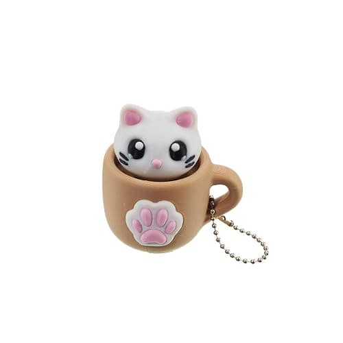 minihope Click Fidget Keychain – Cute Stress Relief Gadget – Pocket Button Clicker for Focus, Fun & Bag Charm Us - Image 1