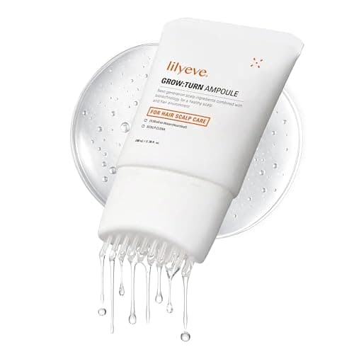 lilyeve GROWTURN Hair Growth Serum with Built-in Brush, Heartleaf-Derived Exosomes to Revitalize Hair, Hair Thickening, Hair Growth Accelerator - Korean Hair Care, 3.38 fl. oz. (Pack of 1) - Image 1