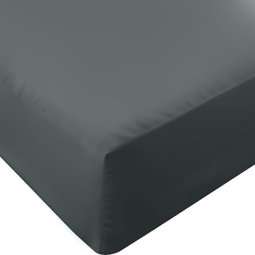 Utopia Bedding King Fitted Sheet - Bottom Sheet - Deep Pocket - Soft Microfiber - Shrinkage and Fade Resistant - Easy Care -1 Fitted Sheet Only (Grey) - Image 1