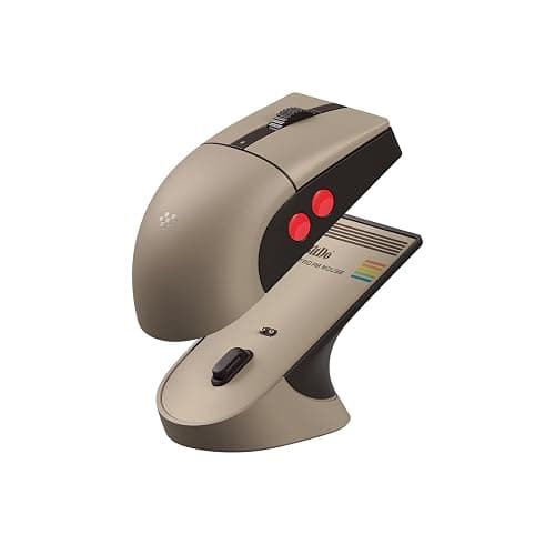 8Bitdo Retro R8 Mouse with Charging Dock, PAW 3395 Optical Sensor DPI 26K, 4K Polling Rate, Programmable Buttons, HUANO Micro Switches, Ambidextrous - C64 Edition - Image 1