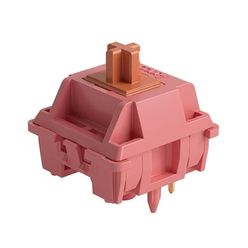 Akko Rosewood Keyboard Switch for Mechanical Gaming Keyboard, 5-Pin 40gf Linear Switches (45pcs) - Image 1