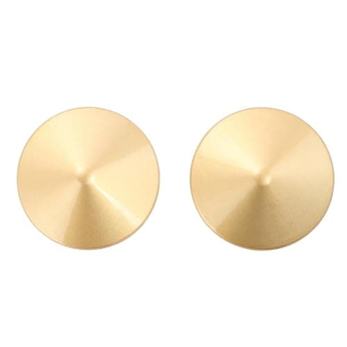 Nawwgy Women's Metal Nipple Covers Reusable Self Adhesive Silicone Pasties Raves Breast Petals Sticky Bras Nipple Stickers - Image 1