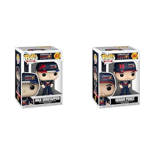 Funko Pop! Formula 1- Max Verstappen - Red Bull F1 & POP! Vinyl: Formula 1- Sergio Perez - Red Bull F1 - Vinyl-Sammelfigur - Image 1