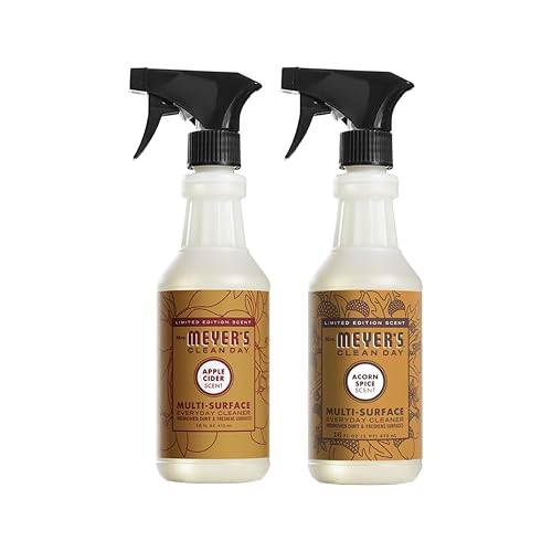Mrs. MEYER'S CLEAN DAY Acorn Spice + Apple Cider Variety, 1 Multi-Surface Cleaner, 16 OZ, 1 Multi-Surface Cleaner, 16 OZ, 1 CT Acorn Spice + Apple Cider - Image 1