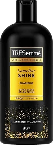 TRESemme Lamellar Shine Shampoo - with Lamellar Technology, Amino Acids & Ceramides – Ultra-Glossy Salon Finish, Frizz Control & Deep Smoothing, For All Hair Types 680 ml - Image 1