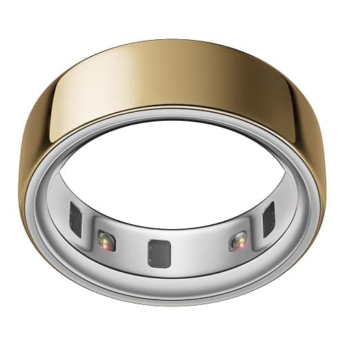 Oura Ring 4 - Gold - Size 7 - Sleep, Activity, Women’s Health, AI Advisor, Up to 8 Days of Battery Life, Size Before You Buy, Android & iOS Compatible - Image 1