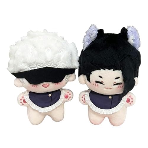 YLEAFUN JJK Anime Figure Pillow Gojos and Geto Suguru Soft Figure Cute Starfish Body Stuffed Animal Keychain Pendant Backpack Bag Charm 10cm - Image 1