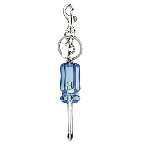 VONMAOGU Mini Screwdriver Keychain - Portable Pocket Screwdriver EDC Small Gadget Tool Bag Charm &Decor Gift for Dad Husband - Image 1