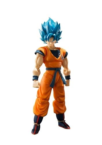 TAMASHII NATIONS - Dragon Ball Super: Broly - Super Saiyan God Super Saiyan Goku S.H.Figuarts Action Figure - Image 1