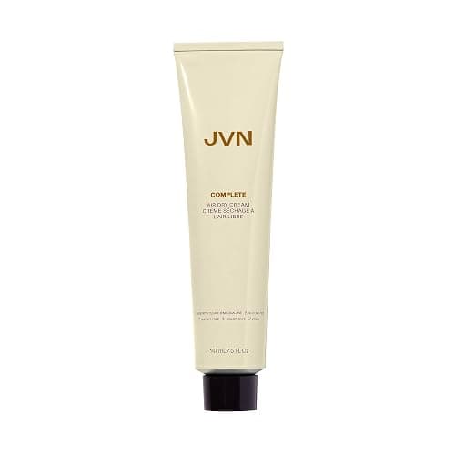 JVN No Heat Complete Air Dry Cream, 5 Fl Oz, Hair Smoothing Cream Enhances Your Natural Texture, Curl Cream and Wavy Hair Products, Silicone Free - Image 1