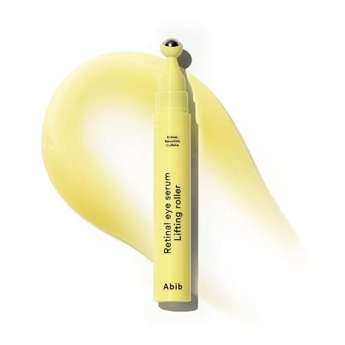 Abib Retinal Eye Serum Lifting Roller 0.5 Fl Oz,15ml | Anti-Aging Eye Applicator for Wrinkles, Puffiness, Dark Circles with Caffeine & Bakuchiol for Under Eyes | Travel Size Skincare Essential - Image 1