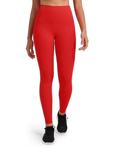 HeyNuts Workout Pro Leggings for Women 28", High Waisted Tummy Control Athletic Workout Compression Yoga Pants Full Length - Image 1
