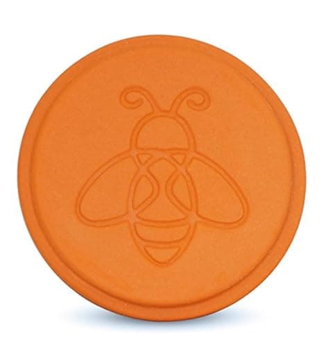 ENOLVO Terracotta Brown Sugar Saver- Brown Sugar Keeper Disc to Maintain Food Moisture in Storage Container - Terra Cotta Bear Softener Alternative - 1Pack - Image 1