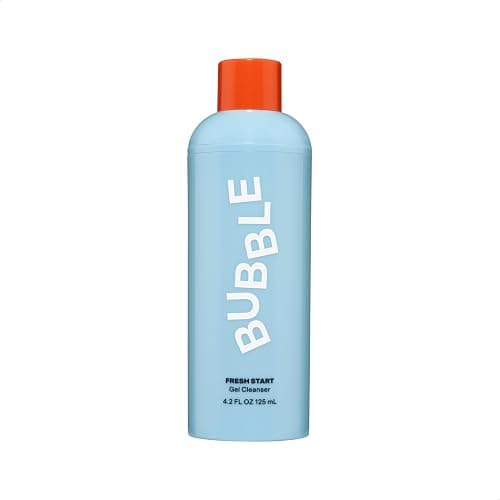 Bubble Skincare Fresh Start Gel Face Wash - Gentle PHA Exfoliating Facial Cleanser to Reduce Oil + De-Clog Pores - Daily Face Cleanser with Aloe Vera to Soothe Sensitive Skin - Vegan Skin Care (125ml) - Image 1