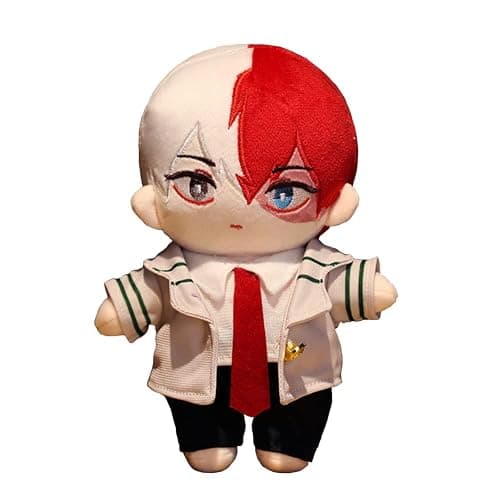 Zhongkaihua MHA Plush Todoroki Shouto Figure Soft Stuffed 20CM MHA Merch Throw Pillow Home Bedroom Sofa Cushion Decorations Gifts - Image 1