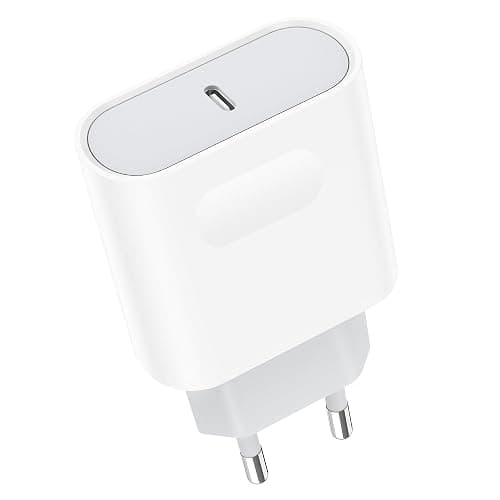 Chargeur USB C, Prise 25W Secteur Rapide pour iPhone 16/16 Pro/16 Pro Max/16 Plus /15/14/13/12/11/SE 2020/X/XS, Pad Pro, Galaxy, Pixel, Type C Mural Alimentation Adaptateur Trefard - Image 1