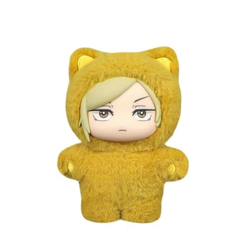 YLQANONG JJK Figures Plush Gojos Geto Suguru Anime Figure Soft Plushies Fushiguro Toji Nanami Kento Anime Figurine 5.5IN - Image 1