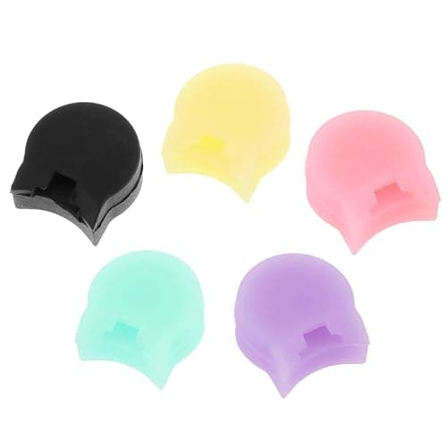 5 Pcs Soft Silicone Clarinet Oboe Thumb Rest Cushion Protector Thumb Protector Fit for Most Clarinet, 5 Colors - Image 1