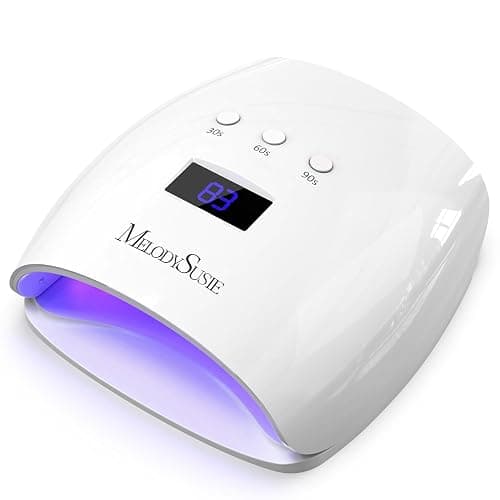 MelodySusie Professional UV LED Nail Lamp, P-Plus30I High Efficient Nail Dryer with 3 Timers & Detachable Base Cures All Hard Gels, Especially Rhinestone Glue, Solid & Liner Gel Polishes - Image 1