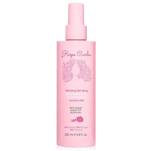 Rizos Curls Alcohol-Free Curl Hair Spray – Flexible Hold, Volume & Frizz Control – Adds Shine & Bounce for All Hair Types Wavy, Curly, Coily 1a–4c – Sulfate, Paraben & Alcohol-Free - Image 1