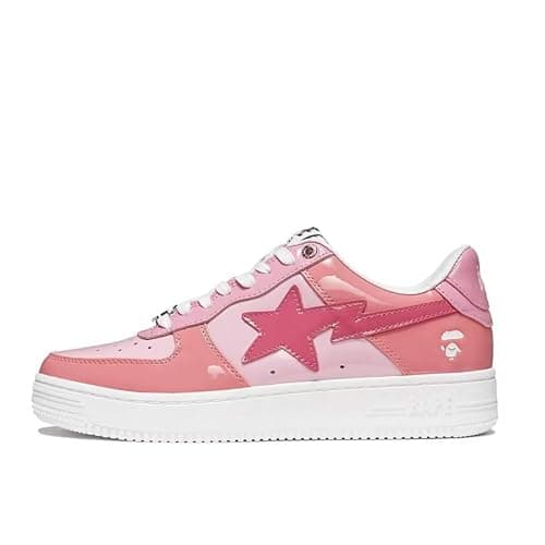 Fashion Sneakers for Men, Shark Lightning Star Graphic Sports Running Shoes for Women, Low Top Casual Sneakers for Daily Wear, Trending Skateboard Sneakers - Image 1