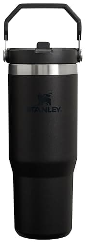 Stanley IceFlow Flip Straw Tumbler with Handle | Twist On Lid and Flip Up Straw | Leak Resistant Water Bottle | Insulated Stainless Steel | BPA-Free - Image 1